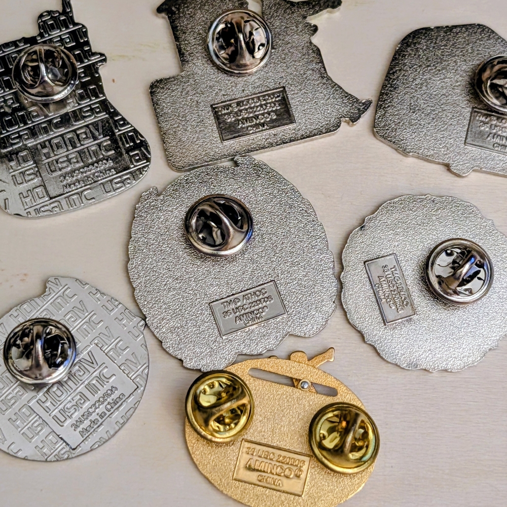 Visa Olympic Sponsor Brooch Collection Of 7 - Picture 3 of 9